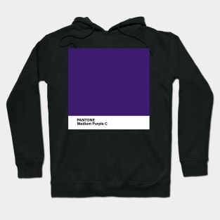 PANTONE Medium Purple C Hoodie